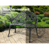 darrahopens Furniture > Outdoor Gardeon Victorian Garden Bench - Green
