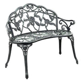 darrahopens Furniture > Outdoor Gardeon Victorian Garden Bench - Green