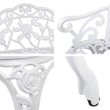 darrahopens Furniture > Outdoor Gardeon Victorian Garden Bench White