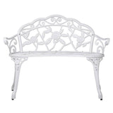 darrahopens Furniture > Outdoor Gardeon Victorian Garden Bench White
