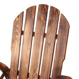 darrahopens Furniture > Outdoor Gardeon Wagon Wheels Rocking Chair - Brown
