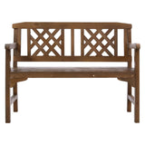 darrahopens Furniture > Outdoor Gardeon Wooden Garden Bench 2 Seat Patio Furniture Timber Outdoor Lounge Chair Natural