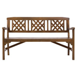 darrahopens Furniture > Outdoor Gardeon Wooden Garden Bench 3 Seat Patio Furniture Timber Outdoor Lounge Chair Natural