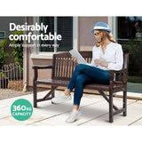 darrahopens Furniture > Outdoor Gardeon Wooden Garden Bench Chair Natural Outdoor Furniture Décor Patio Deck 3 Seater