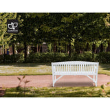 darrahopens Furniture > Outdoor Gardeon Wooden Garden Bench Chair Outdoor Furniture Patio Deck 3 Seater White