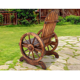 darrahopens Furniture > Outdoor Gardeon Wooden Wagon Chair Outdoor