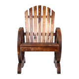 darrahopens Furniture > Outdoor Gardeon Wooden Wagon Chair Outdoor