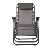 darrahopens Furniture > Outdoor Gardeon Zero Gravity Recliner Chairs Outdoor Sun Lounge Beach Chair Camping - Beige