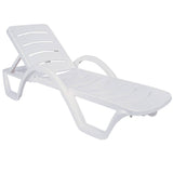 Darrahopens Furniture > Outdoor Havana Sunlounger - White (1 Year Warranty)