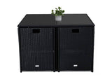 Darrahopens Furniture > Outdoor Horrocks 8 Seater Outdoor Dining Set - Black