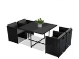Darrahopens Furniture > Outdoor Horrocks 8 Seater Outdoor Dining Set - Black