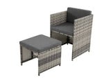 Darrahopens Furniture > Outdoor Horrocks 8 Seater Outdoor Dining Set –Grey