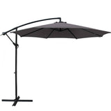 darrahopens Furniture > Outdoor Instahut 3M Outdoor Furniture Garden Umbrella Charcoal