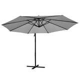 darrahopens Furniture > Outdoor Instahut 3M Outdoor Furniture Garden Umbrella Grey