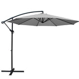 darrahopens Furniture > Outdoor Instahut 3M Outdoor Furniture Garden Umbrella Grey
