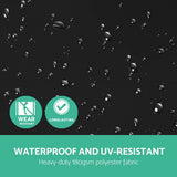 darrahopens Furniture > Outdoor Instahut 3M Outdoor Umbrella - Black