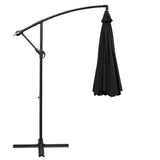 darrahopens Furniture > Outdoor Instahut 3M Outdoor Umbrella - Black