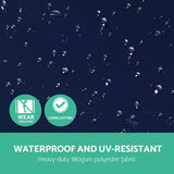 darrahopens Furniture > Outdoor Instahut 3M Outdoor Umbrella - Navy