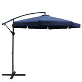 darrahopens Furniture > Outdoor Instahut 3M Outdoor Umbrella - Navy