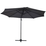 darrahopens Furniture > Outdoor Instahut 3M Roma Outdoor Furniture Garden Umbrella 360 Degree Charcoal