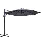 darrahopens Furniture > Outdoor Instahut 3M Roma Outdoor Furniture Garden Umbrella 360 Degree Charcoal