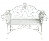 darrahopens Furniture > Outdoor Katerina Bench Ant. White