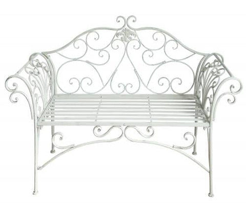 darrahopens Furniture > Outdoor Katerina Bench Ant. White