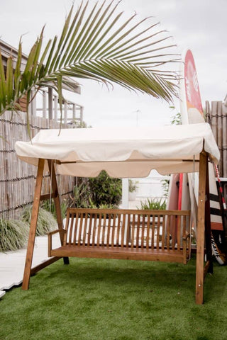 darrahopens Furniture > Outdoor Maculata Adult Outdoor Garden 3 seater Swing