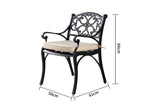 darrahopens Furniture > Outdoor MARCO ALUMINIUM CHAIR(one pair)
