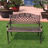 darrahopens Furniture > Outdoor Melissa Aluminium Bench Brz