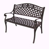 darrahopens Furniture > Outdoor Melissa Aluminium Bench Brz