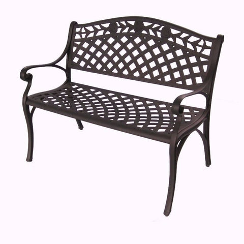 darrahopens Furniture > Outdoor Melissa Aluminium Bench Brz