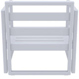 Darrahopens Furniture > Outdoor Mykonos Lounge Armchair - Silver Grey