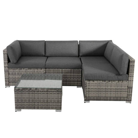 Darrahopens Furniture > Outdoor Outdoor Modular Lounge Sofa Bondi -Grey