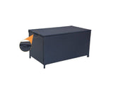 Darrahopens Furniture > Outdoor Outdoor PE Wicker Storage Box Garden 320L-Black