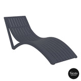 Darrahopens Furniture > Outdoor Slim Sunlounger - Anthracite