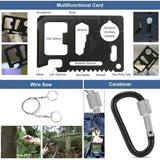 Darrahopens Furniture > Outdoor Tactical Emergency Survival Kit Outdoor Sports Hiking Camping SOS Tool Equipment