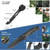 Darrahopens Furniture > Outdoor Tactical Emergency Survival Kit Outdoor Sports Hiking Camping SOS Tool Equipment