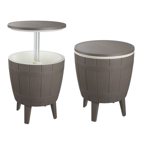 Darrahopens Furniture > Outdoor Taupe Cooler Table