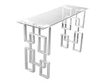 Darrahopens Furniture Royale Silver Console Table