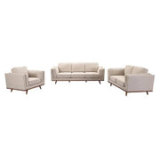 darrahopens Furniture > Sofas 3+2 Seater Sofa Beige Fabric Lounge Set for Living Room Couch with Wooden Frame