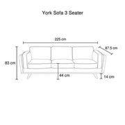 darrahopens Furniture > Sofas 3+2 Seater Sofa BlueFabric Lounge Set for Living Room Couch with Wooden Frame