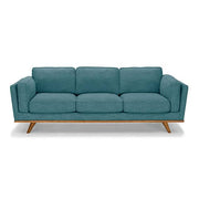 darrahopens Furniture > Sofas 3+2 Seater Sofa Teal Fabric Lounge Set for Living Room Couch with Wooden Frame