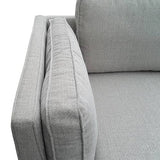 darrahopens Furniture > Sofas 3 Seater Sofa Beige Fabric Modern Lounge Set for Living Room Couch with Wooden Frame