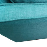 darrahopens Furniture > Sofas 3 Seater Sofa Teal Fabric Lounge Set for Living Room Couch with Wooden Frame