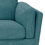 darrahopens Furniture > Sofas 3 Seater Sofa Teal Fabric Lounge Set for Living Room Couch with Wooden Frame