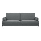 Darrahopens Furniture > Sofas Ariya 3 Seater Sofa Fabric Uplholstered Lounge Couch - Mid Grey
