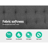 darrahopens Furniture > Sofas Artiss Linen Sofa Bed Lounge Chair Single Seater Modular Bed Set