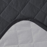 Darrahopens Furniture > Sofas Artiss Sofa Cover Quilted Couch Covers 100% Water Resistant 3 Seater Dark Grey