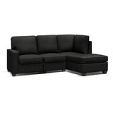 darrahopens Furniture > Sofas Artiss Sofa Lounge Set 4 Seater Modular Chaise Chair Couch Fabric Dark Grey